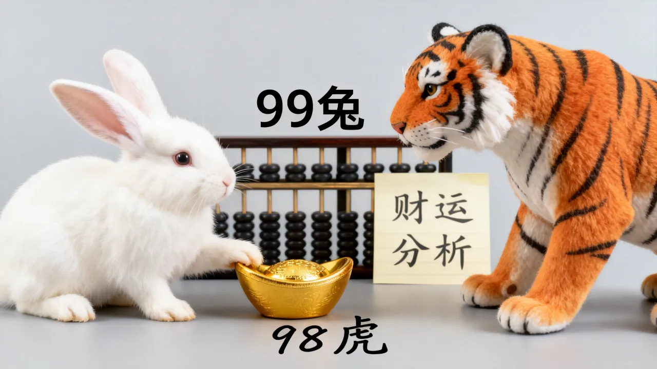属兔与属虎财运相冲吗,98虎和99兔相配吗婚姻财运如何 属兔与属虎财运相冲吗,98虎和99兔相配吗婚姻财运如何