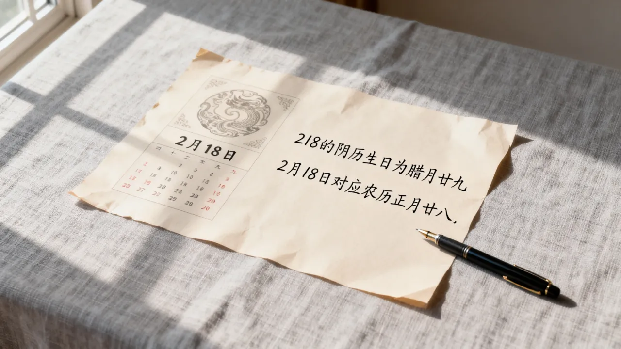 218的阴历生日是几月几号,2月18日阴历生日对应农历查询 218的阴历生日是几月几号,2月18日阴历生日对应农历查询