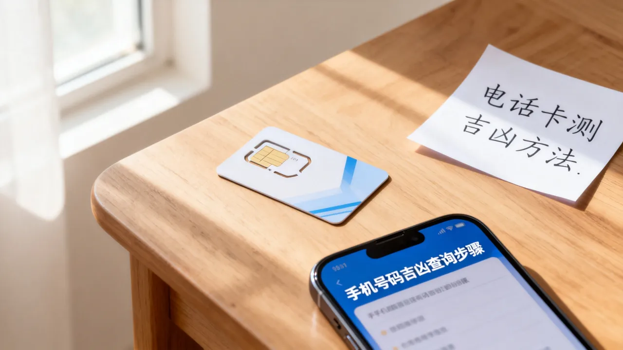 电话卡测吉凶怎么查，手机号码吉凶查询哪种方法最准