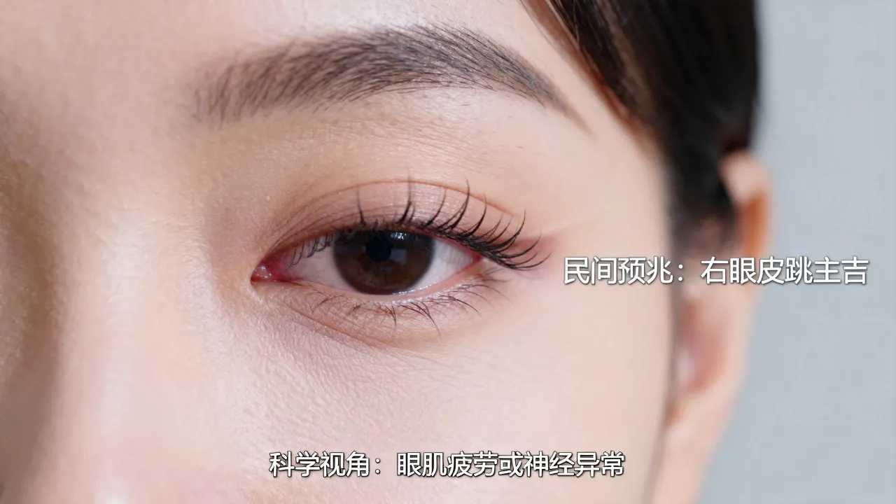 右眼皮跳怎么预兆吉凶？右眼皮跳是吉是凶如何看
