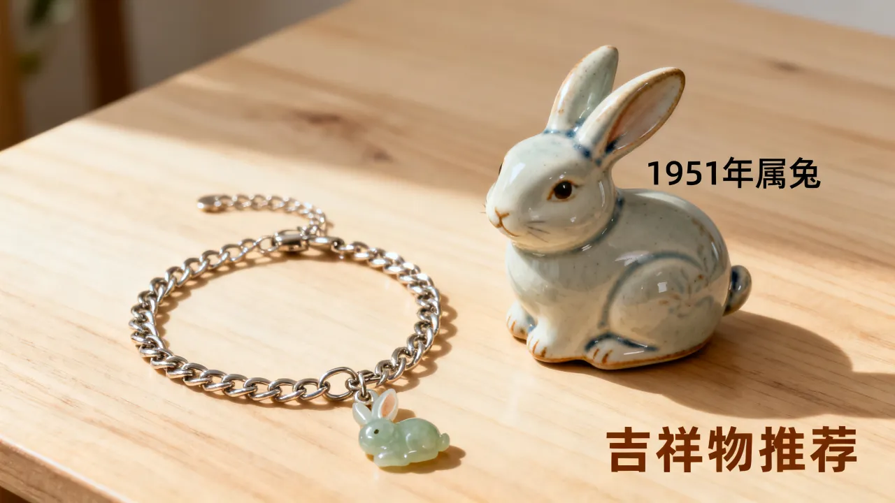 生肖兔是什么年,51年属兔的今年吉祥物戴什么好 生肖兔是什么年,51年属兔的今年吉祥物戴什么好