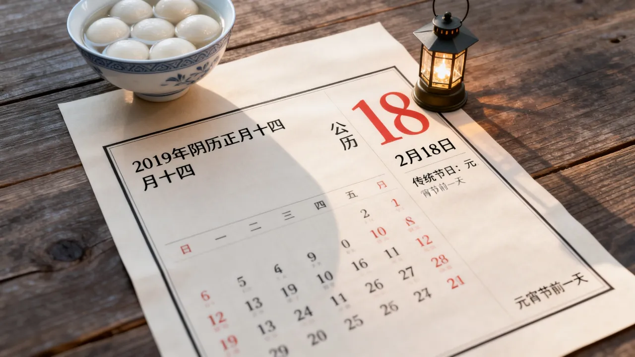 2019年阴历1.14是什么日子,阴历正月十四对应的公历日期是哪天? 2019年阴历1.14是什么日子,阴历正月十四对应的公历日期是哪天?