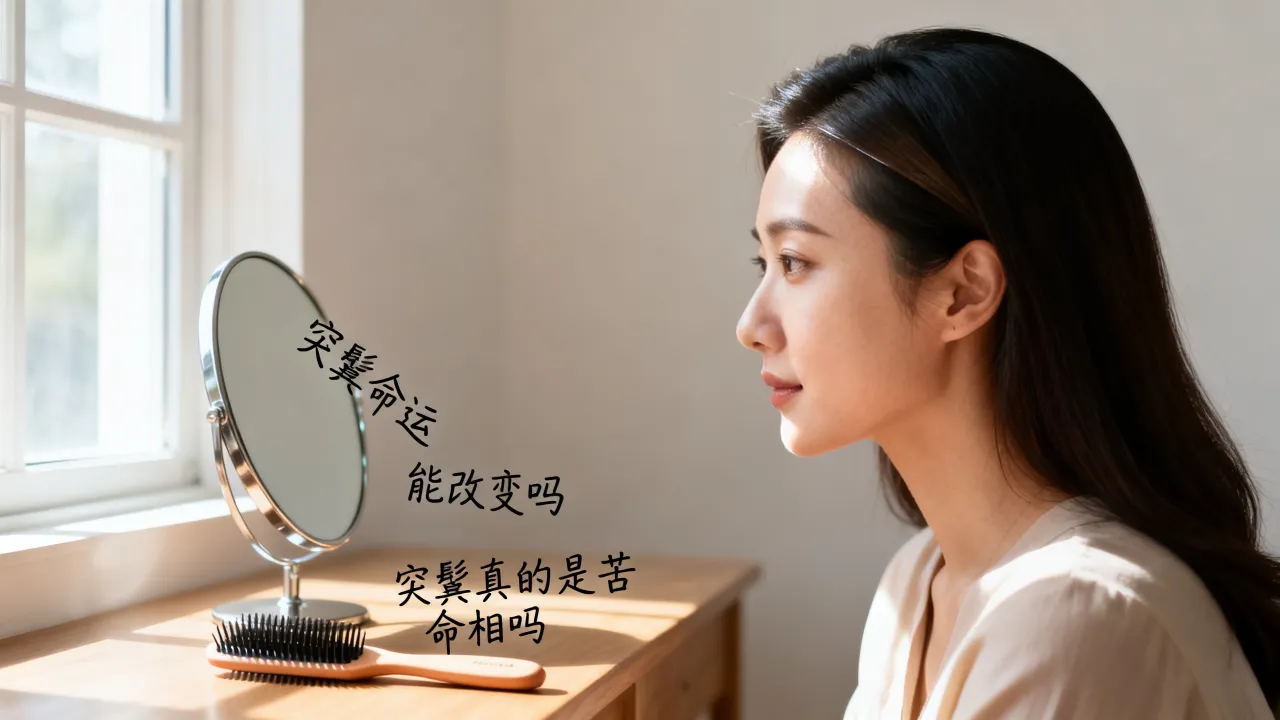 突鬓命运能改变吗，突鬓真的是苦命相吗