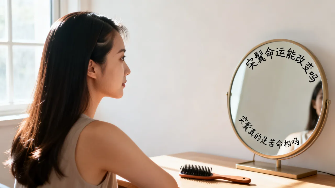突鬓命运能改变吗，突鬓真的是苦命相吗
