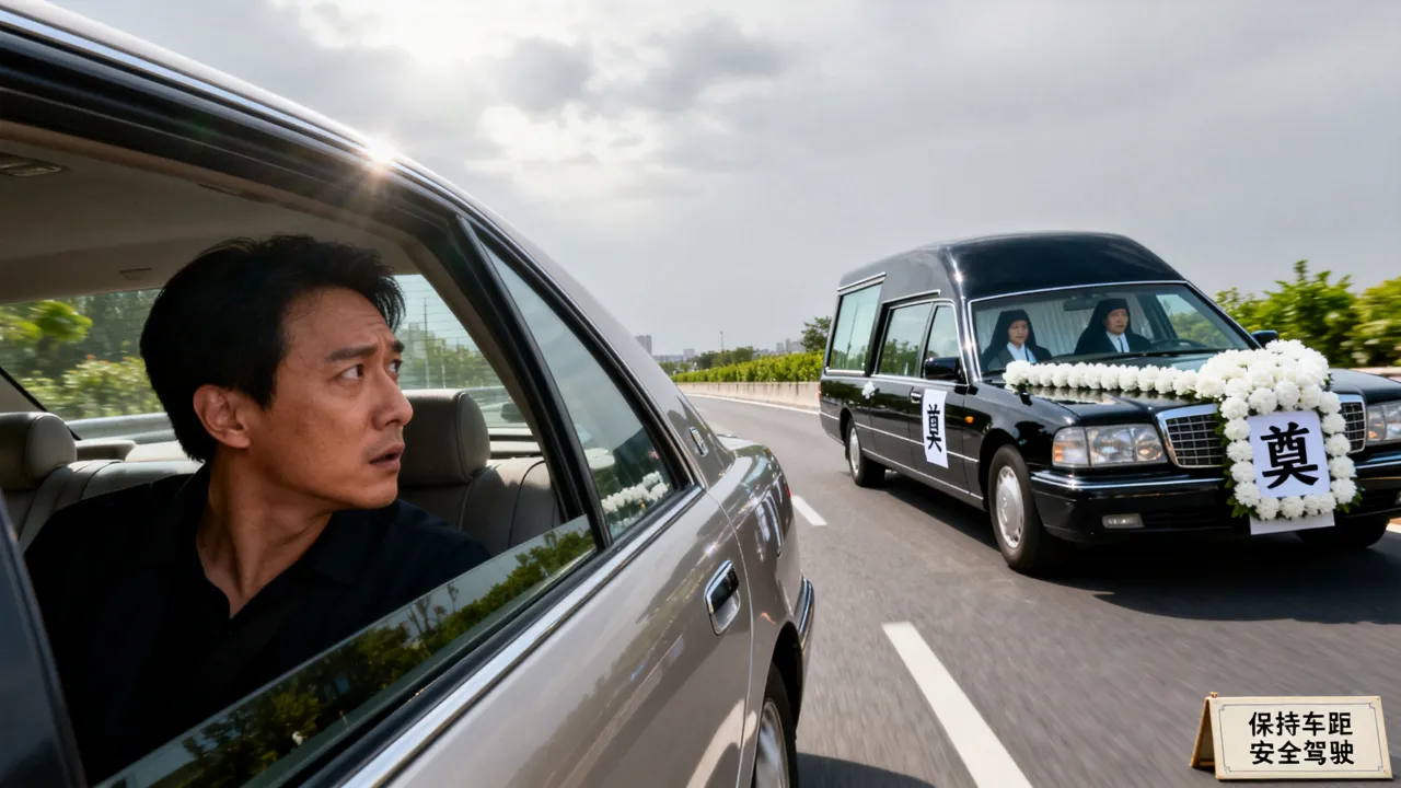 开车遇丧车吉凶怎么说,路上碰到灵车有什么兆头要注意 开车遇丧车吉凶怎么说,路上碰到灵车有什么兆头要注意