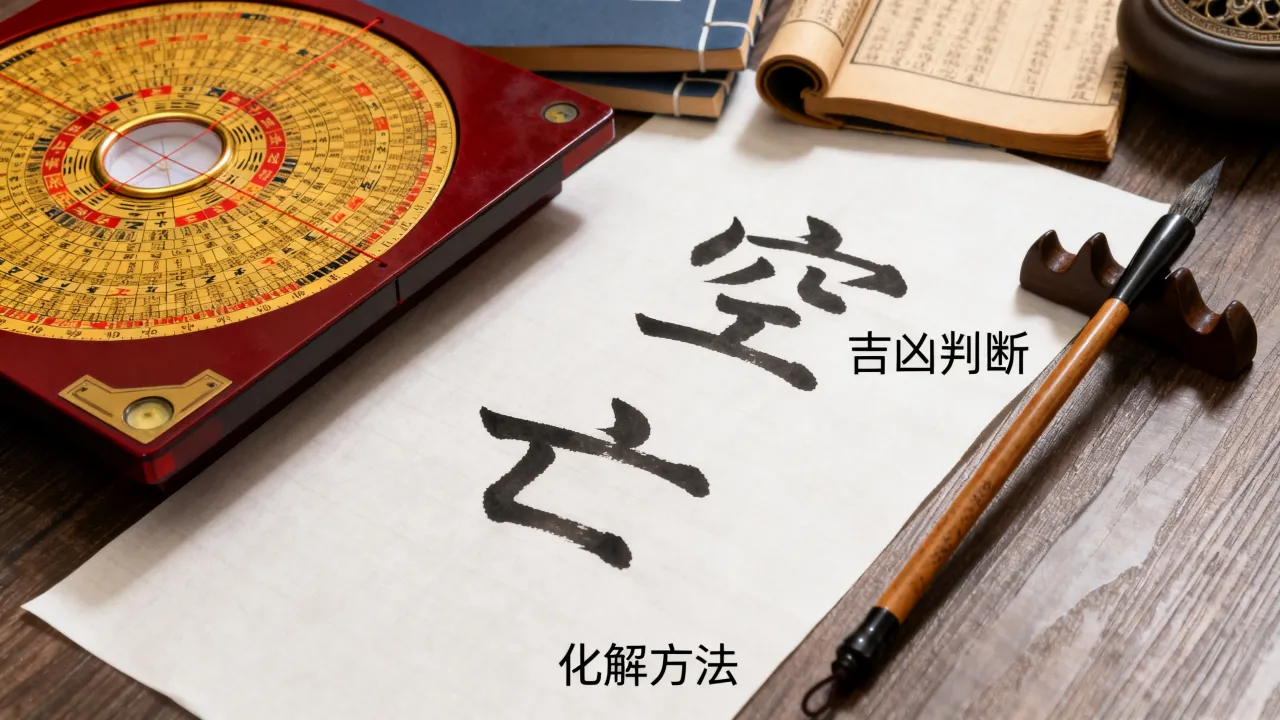 遇空亡怎么判断吉凶，空亡是什么意思以及如何化解？