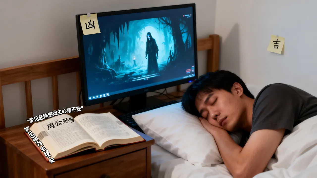 梦见玩恐怖游戏是什么预兆?周公解梦帮你解析梦境凶吉 梦见玩恐怖游戏是什么预兆?周公解梦帮你解析梦境凶吉