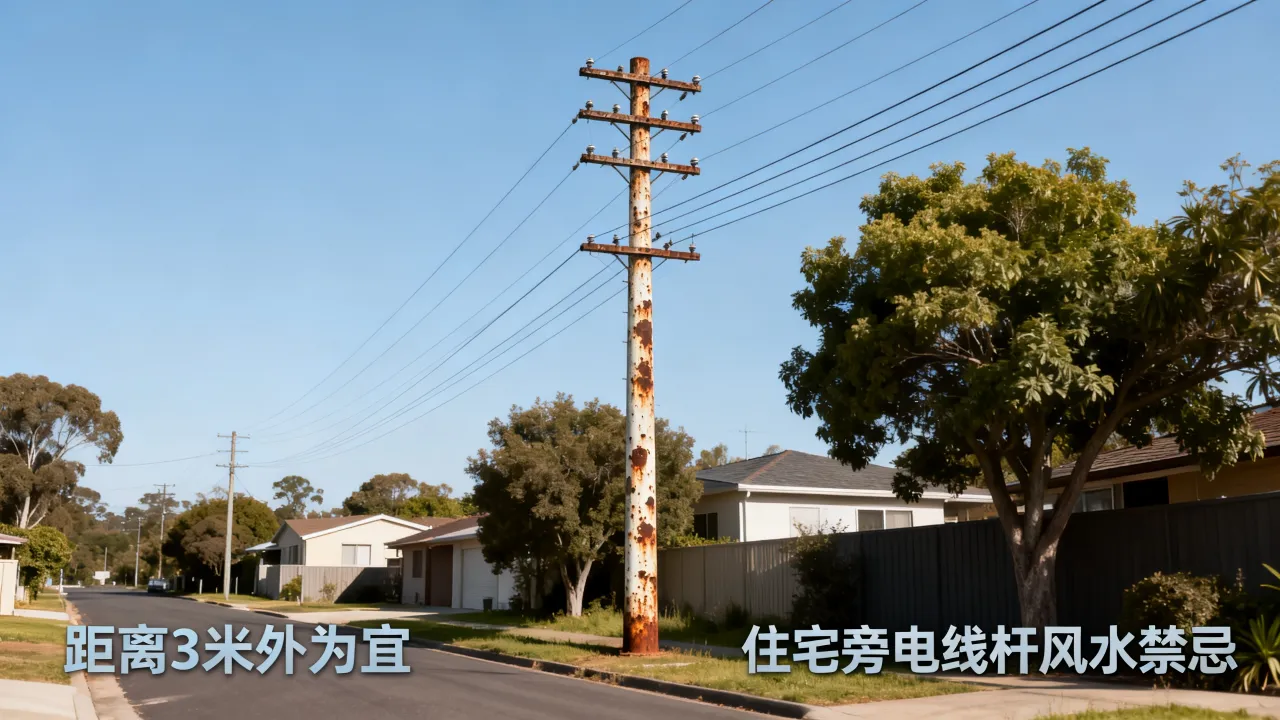 电线杆怎么判断吉凶,住宅附近电线杆风水有啥说法 电线杆怎么判断吉凶,住宅附近电线杆风水有啥说法