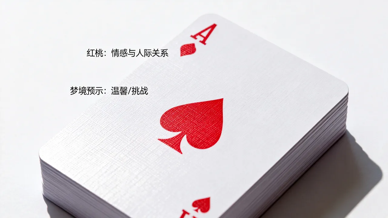 梦见扑克牌红桃预示着什么，红桃扑克牌代表什么预兆？