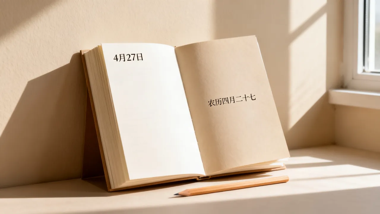 4月27阴历是几月几日?农历四月二十七是阳历几号 4月27阴历是几月几日?农历四月二十七是阳历几号