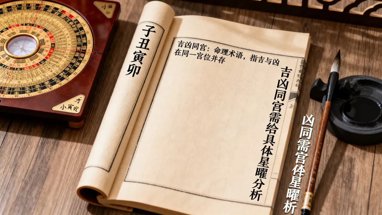 吉凶同宫怎么解释,吉凶同宫是什么意思好不好 吉凶同宫怎么解释,吉凶同宫是什么意思好不好