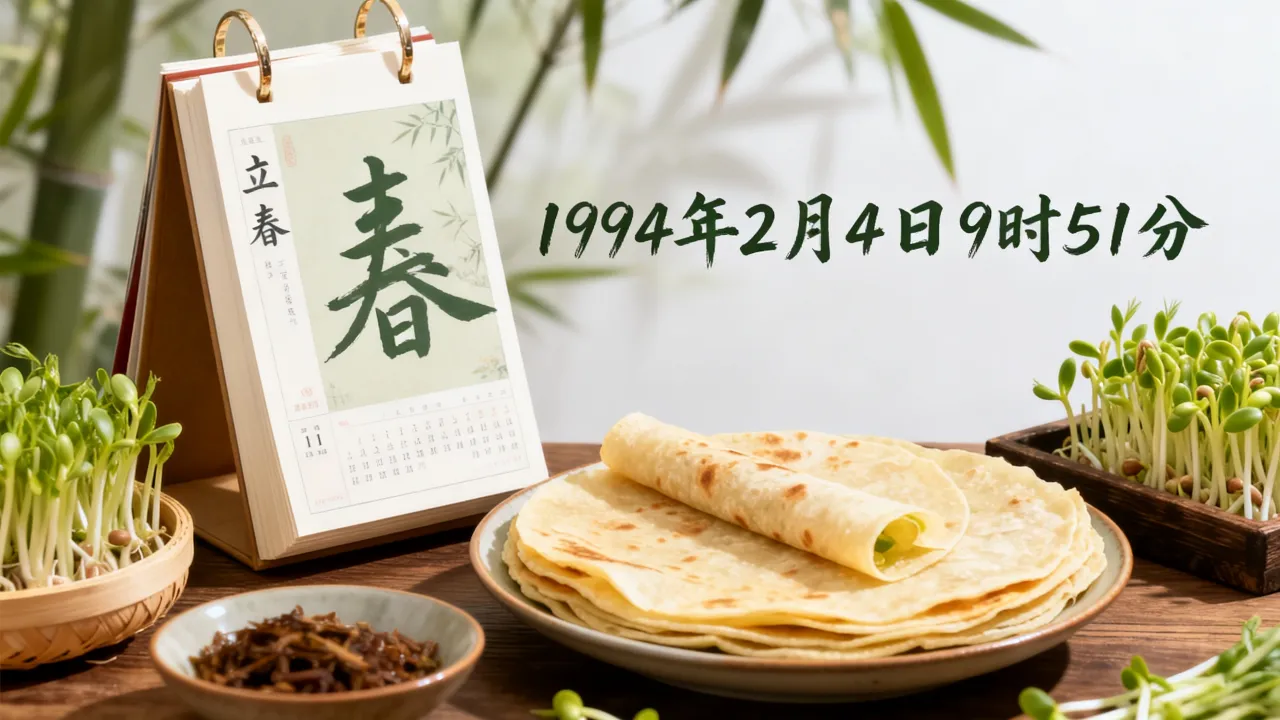 阴历94年立春时间是几点,1994年农历立春具体时间查询 阴历94年立春时间是几点,1994年农历立春具体时间查询