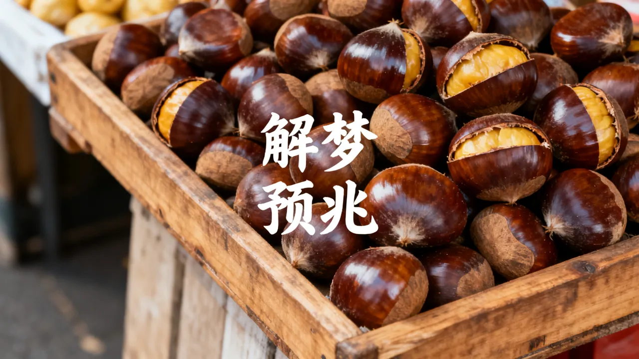 梦到卖板栗是什么预兆，解梦梦见卖板栗有何寓意