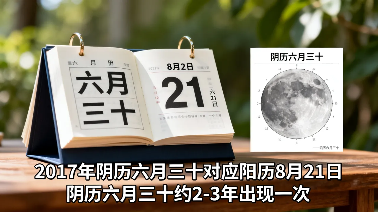 2017年阴历六月三十是几月几号,阴历六月三十多久一次? 2017年阴历六月三十是几月几号,阴历六月三十多久一次?