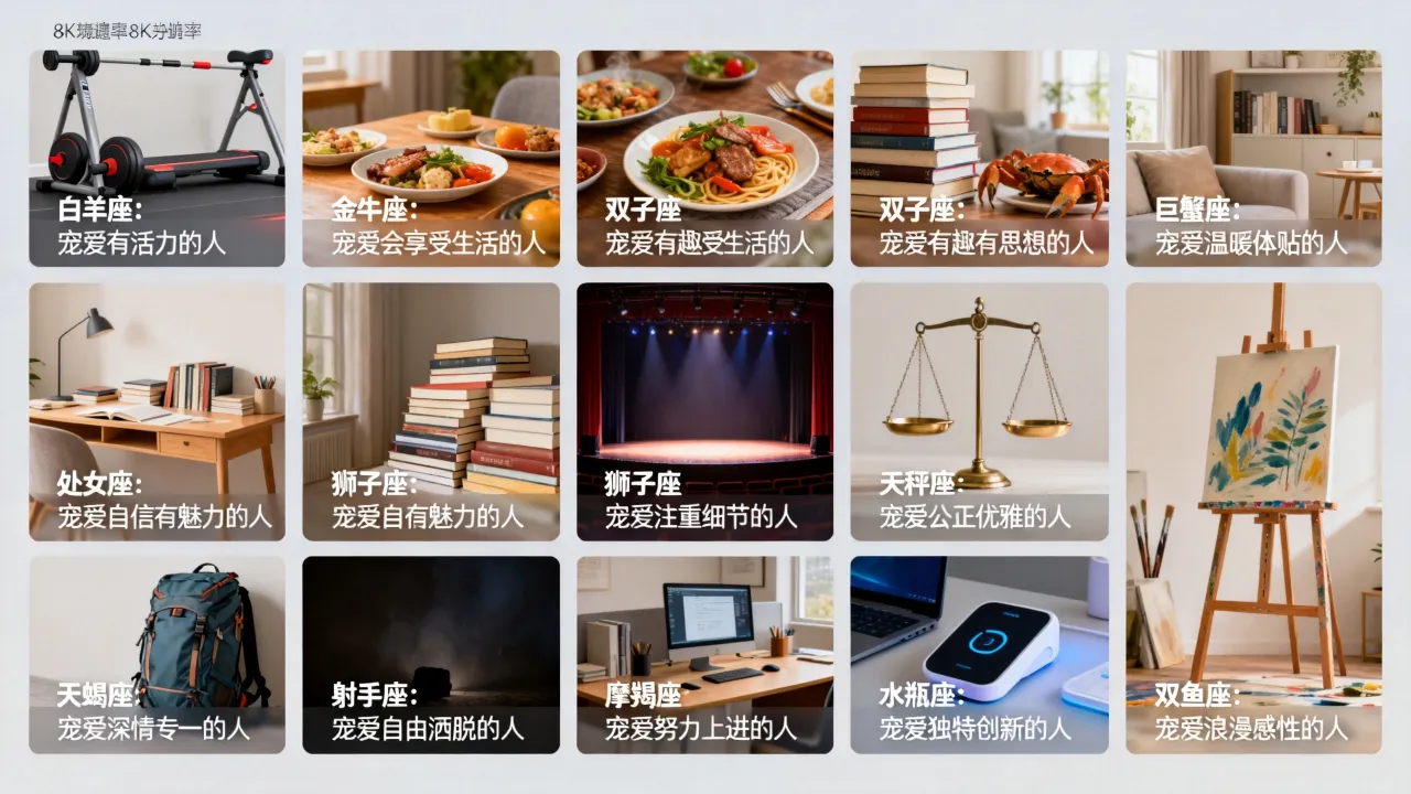 十二星座最宠爱谁？，十二星座最宠爱的人有哪些特征