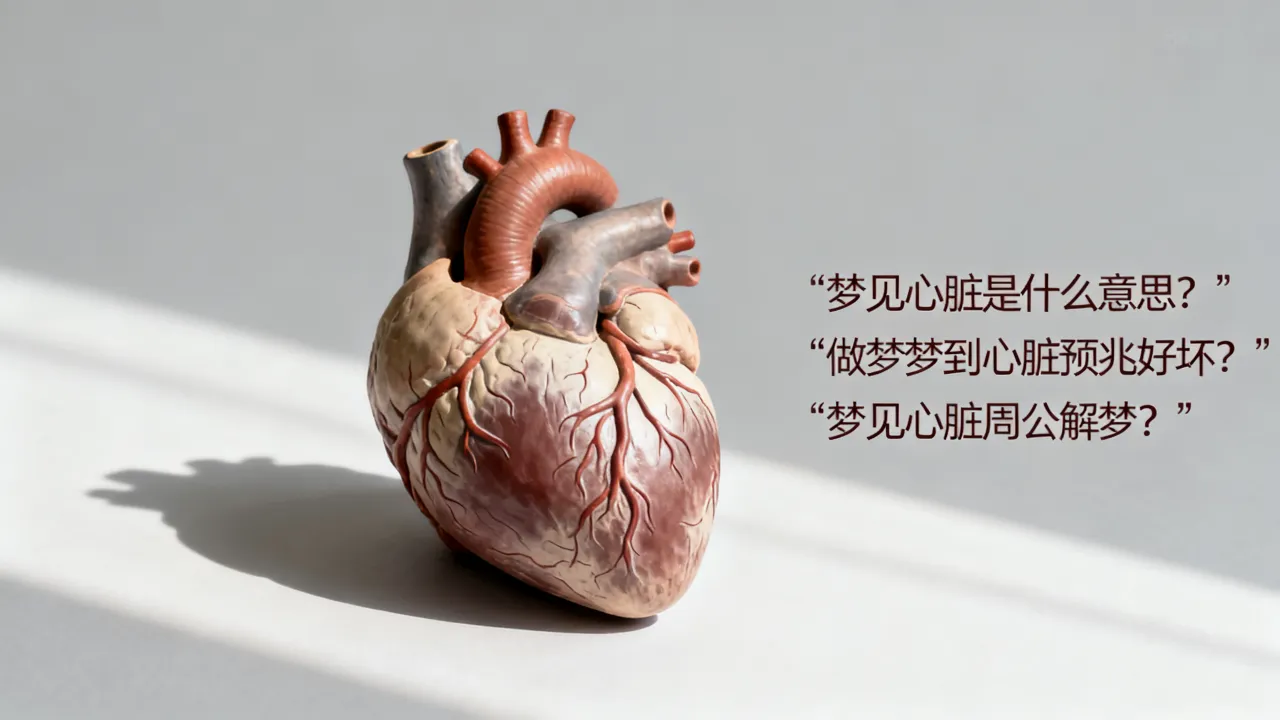 梦见心脏是什么意思？做梦梦到心脏预兆好坏？梦见心脏周公解梦？