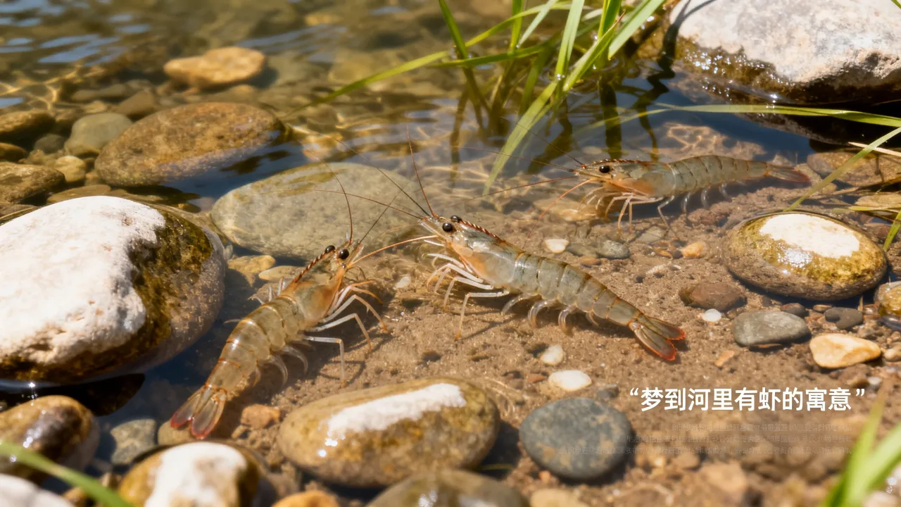梦到河里有虾有什么寓意吗,周公解梦梦见河里有虾是什么预兆 梦到河里有虾有什么寓意吗,周公解梦梦见河里有虾是什么预兆