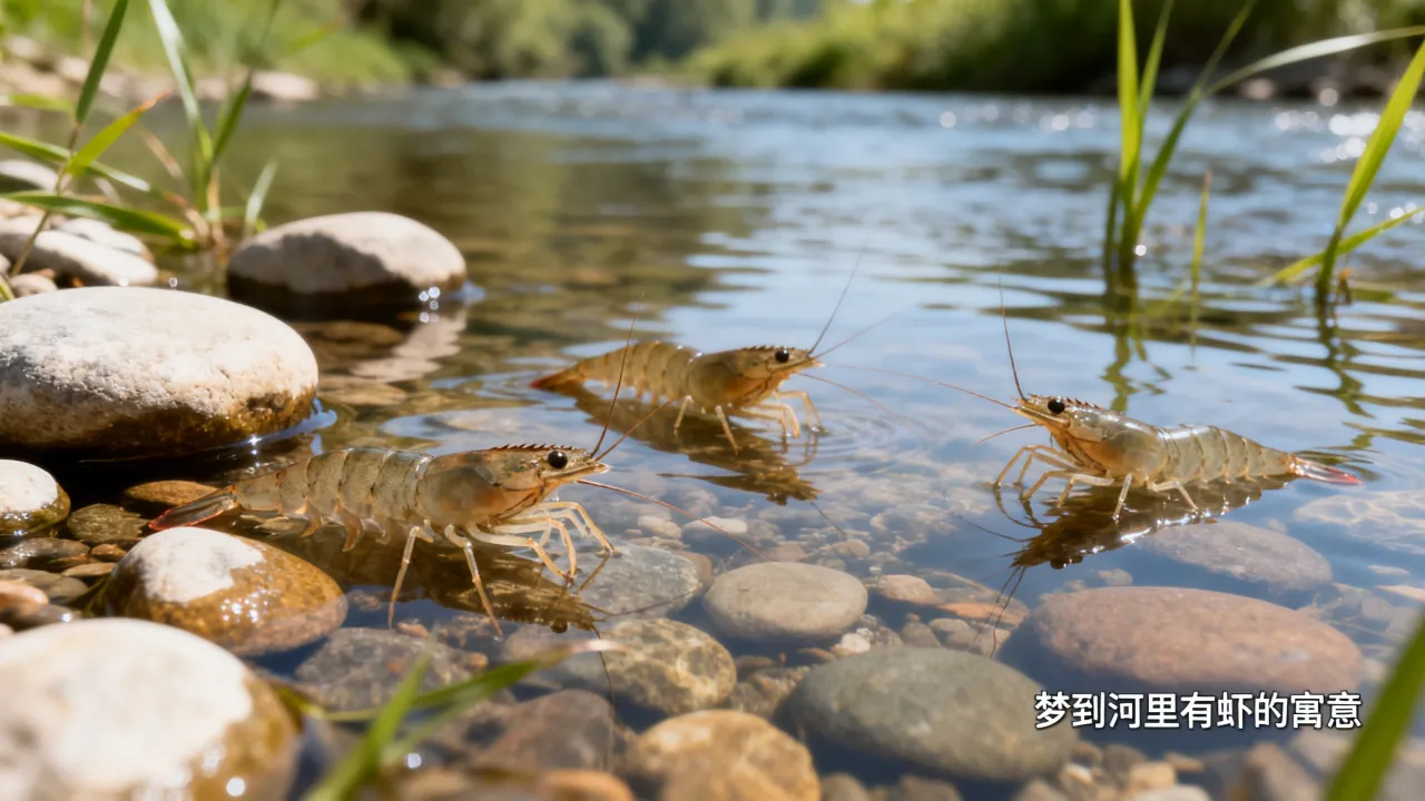 梦到河里有虾有什么寓意吗,周公解梦梦见河里有虾是什么预兆 梦到河里有虾有什么寓意吗,周公解梦梦见河里有虾是什么预兆