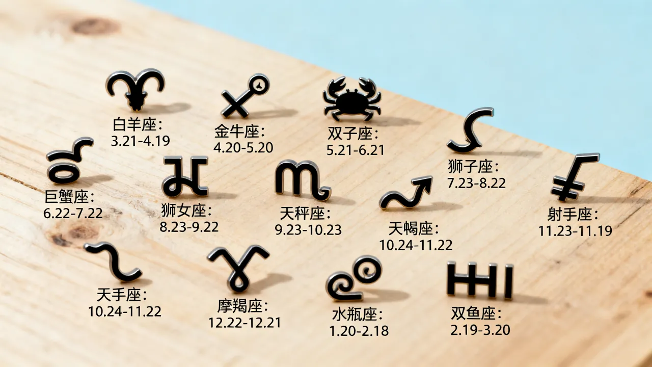 十二星座出身是什么意思，十二星座出生日期对应表怎么查