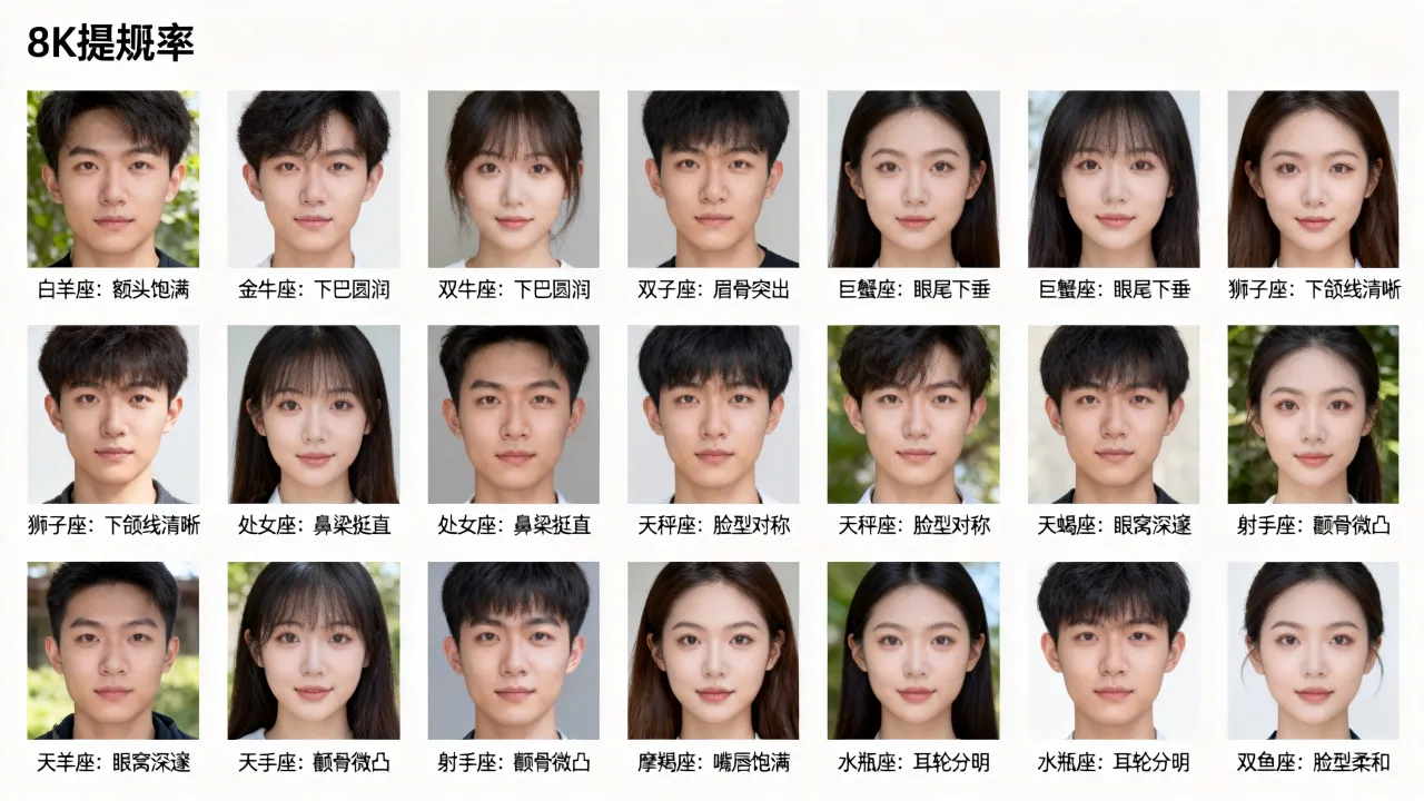 十二星座长相有什么特征？十二星座长相特点排行大全