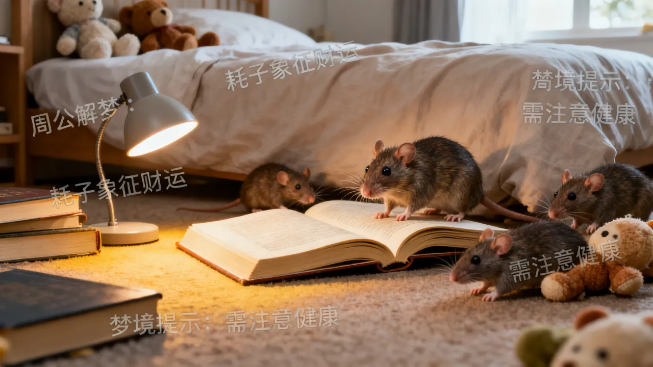 梦到好多耗子意味着什么，周公解梦梦到耗子有什么预兆