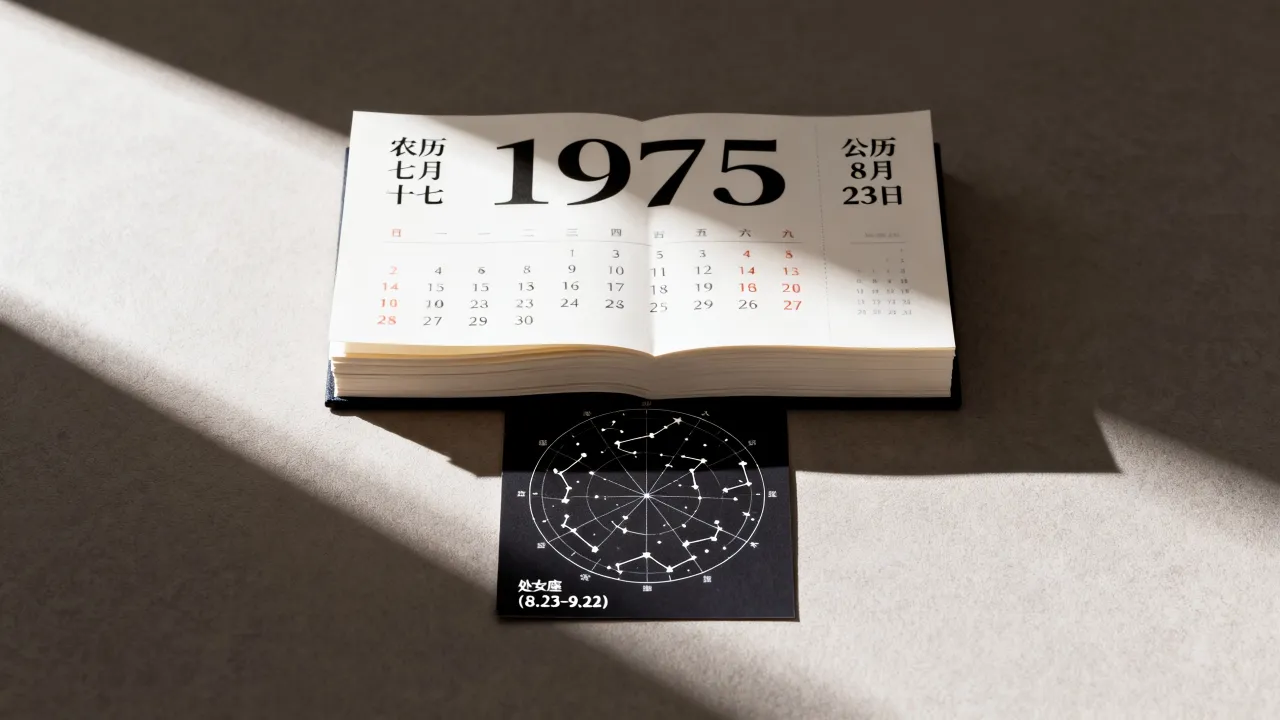 1975年阴历7.17是哪个星座,农历七月十七对应公历几号? 1975年阴历7.17是哪个星座,农历七月十七对应公历几号?