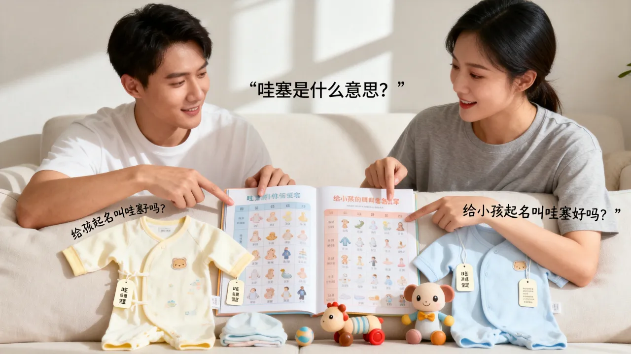宝宝起名哇塞是什么意思，给小孩起名叫哇塞好吗？
