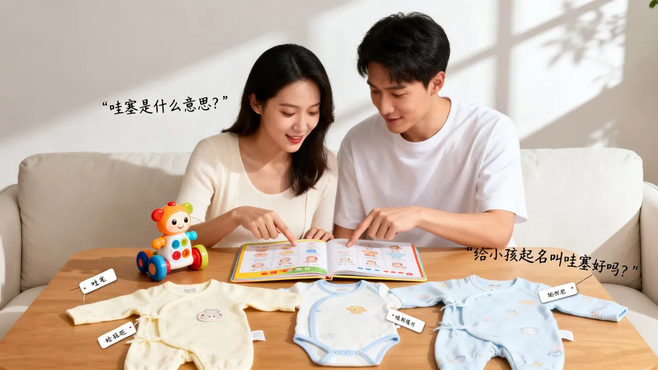 宝宝起名哇塞是什么意思，给小孩起名叫哇塞好吗？