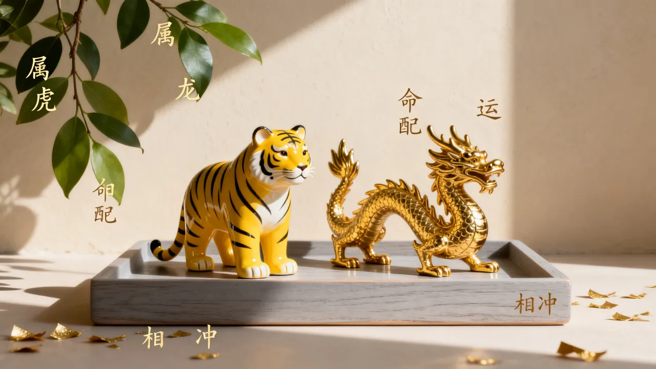 2017年属虎和属龙命运如何，虎和龙相配吗会相冲吗？