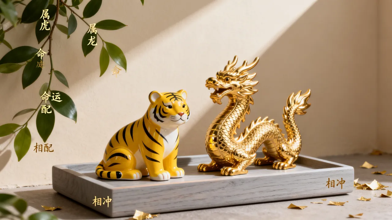 2017年属虎和属龙命运如何，虎和龙相配吗会相冲吗？