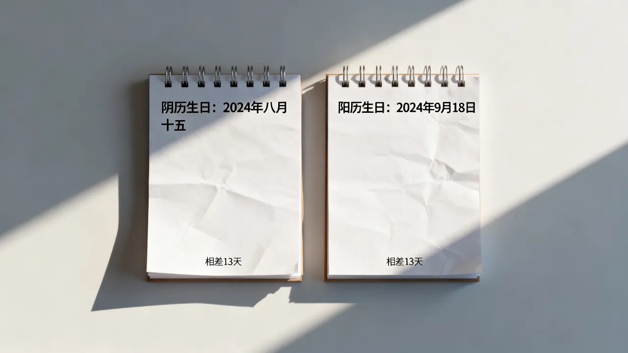 生日过阴历到底早不早，阴历生日比阳历早多少天