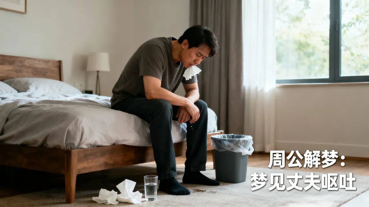 梦到丈夫呕吐是啥预兆,梦见老公呕吐有什么预兆吗周公解梦 梦到丈夫呕吐是啥预兆,梦见老公呕吐有什么预兆吗周公解梦