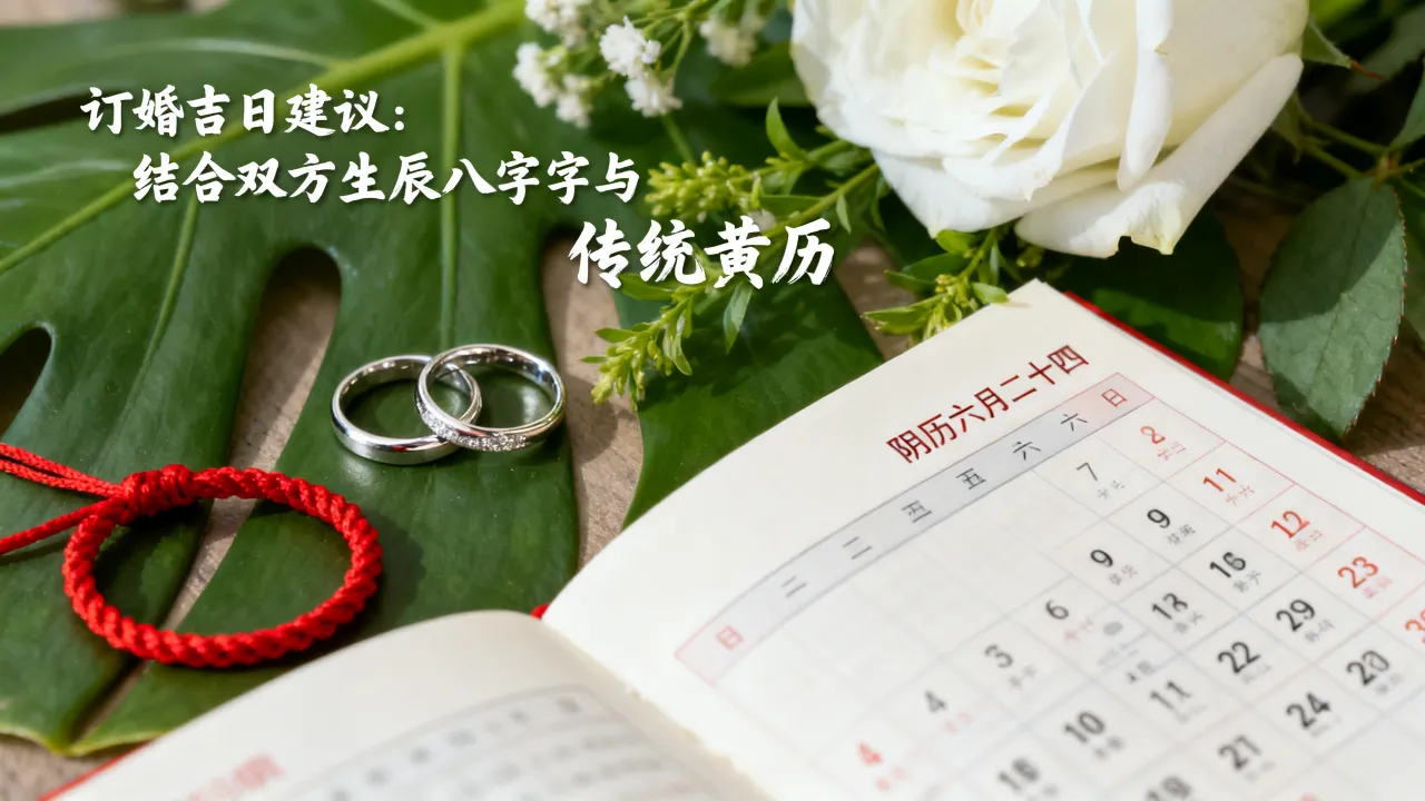 阴历六月二十四订婚好不好，订婚吉日怎么选才吉利？