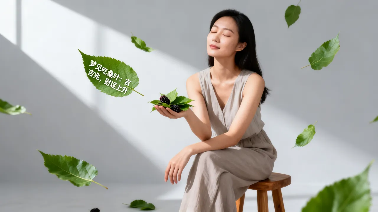 梦到吃桑叶是凶兆还是吉兆，梦见吃桑叶预示什么征兆