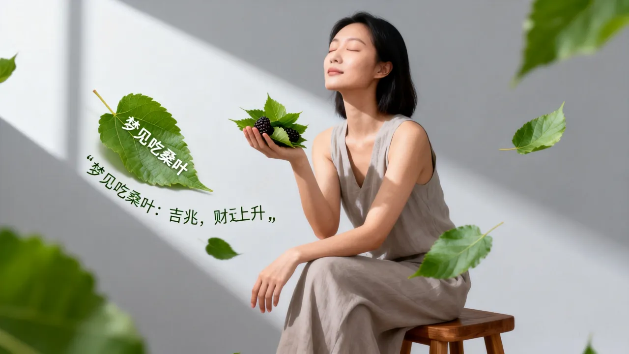 梦到吃桑叶是凶兆还是吉兆，梦见吃桑叶预示什么征兆