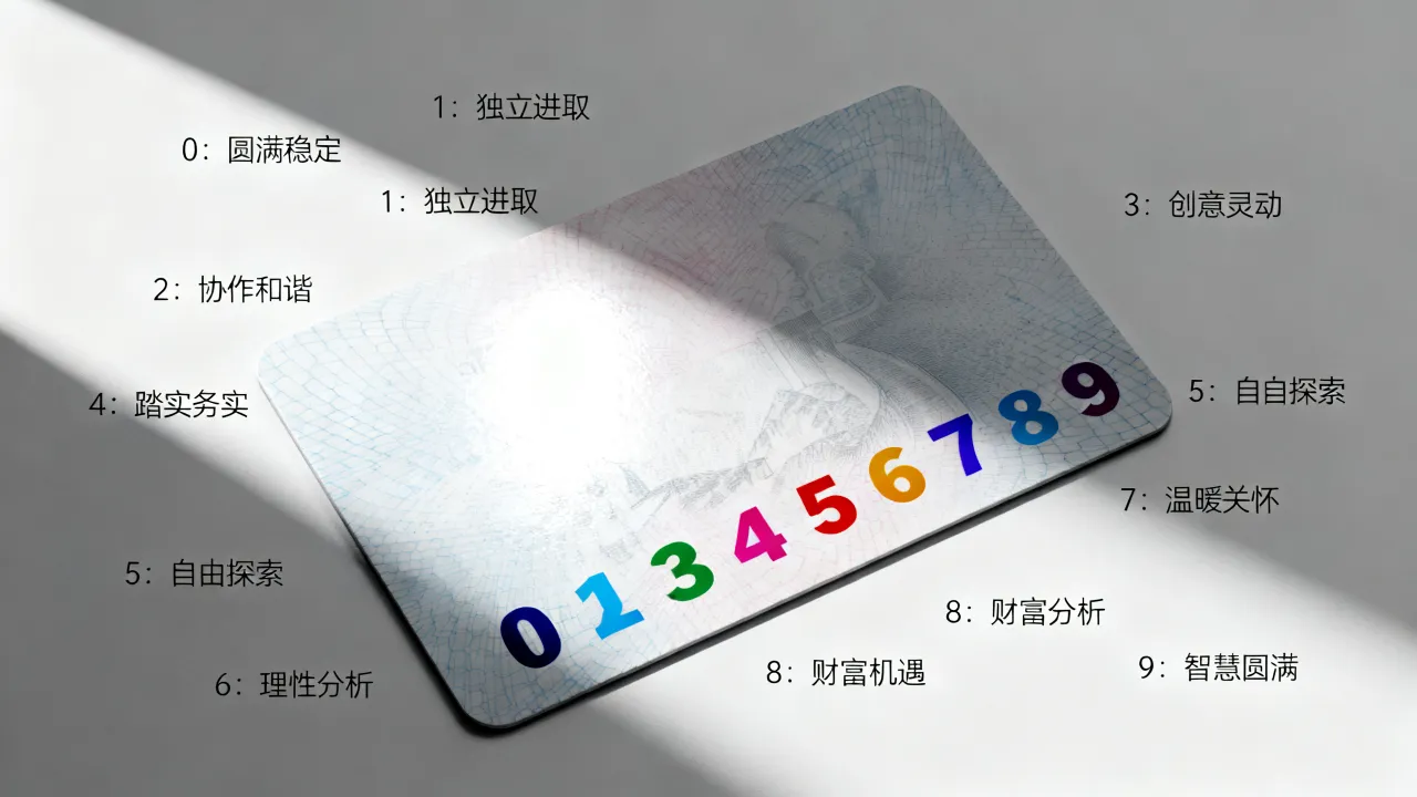 身份证尾号代表的命运准吗，尾号0到9各自暗示什么人生