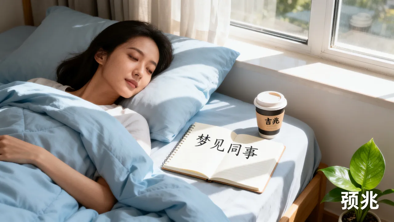 梦到了被同事是吉兆吗,梦见同事是什么预兆