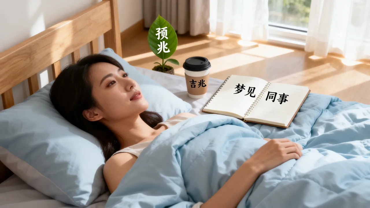 梦到了被同事是吉兆吗,梦见同事是什么预兆
