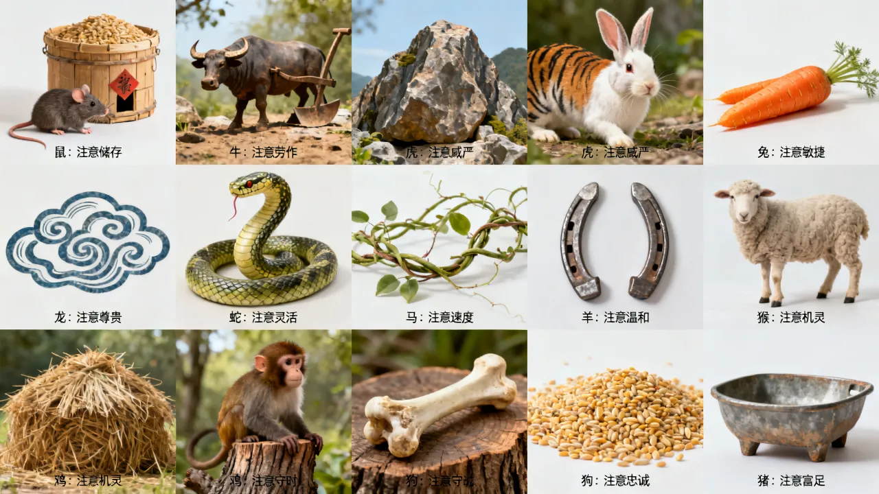 十二生肖分别有哪些讲究，十二生肖的生肖要注意什么？