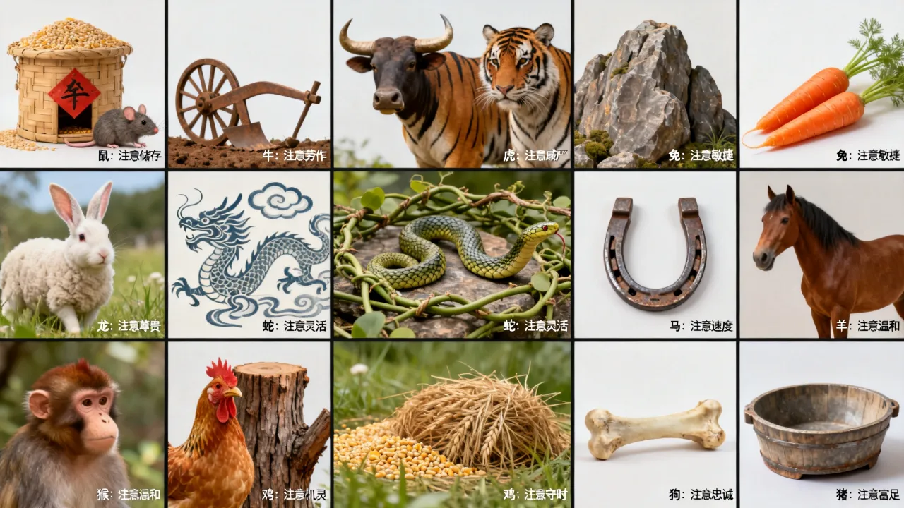 十二生肖分别有哪些讲究，十二生肖的生肖要注意什么？