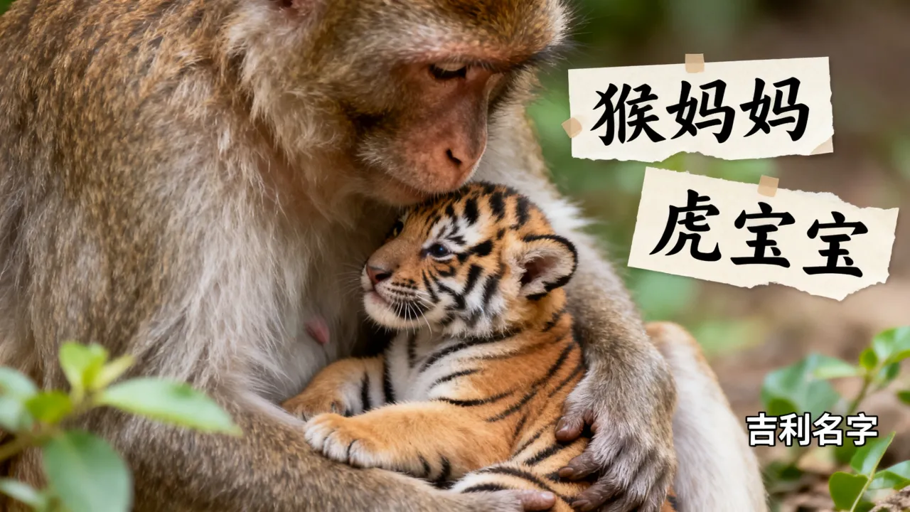 猴妈妈生虎宝宝怎么起名,取什么名字最吉利? 猴妈妈生虎宝宝怎么起名,取什么名字最吉利?