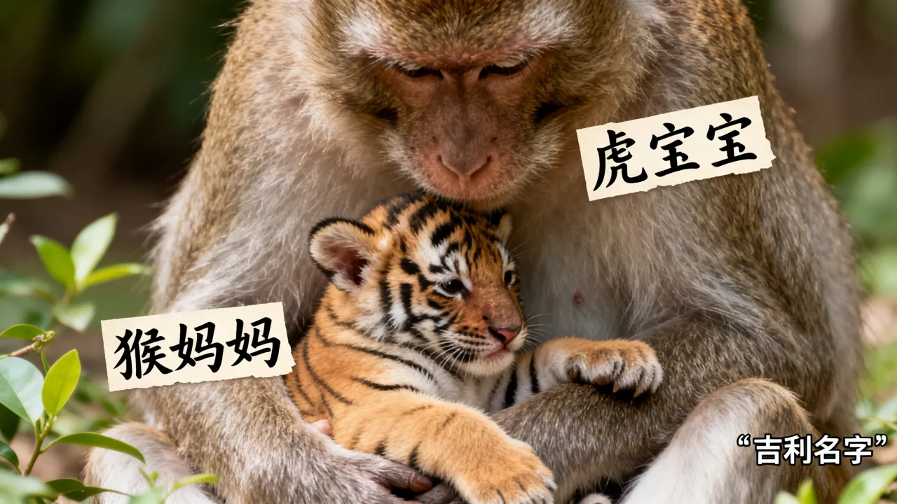 猴妈妈生虎宝宝怎么起名,取什么名字最吉利? 猴妈妈生虎宝宝怎么起名,取什么名字最吉利?