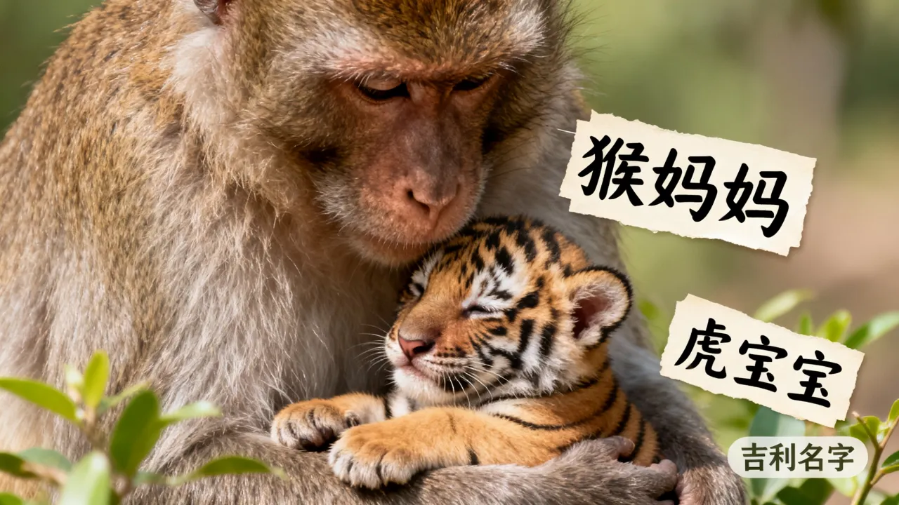 猴妈妈生虎宝宝怎么起名,取什么名字最吉利? 猴妈妈生虎宝宝怎么起名,取什么名字最吉利?
