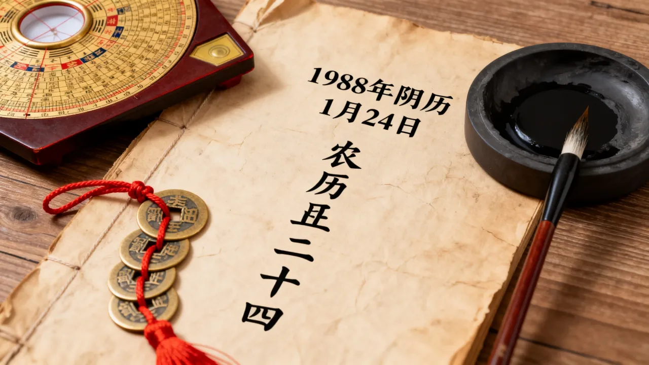 1988年阴历1月24日是什么命?农历正月二十四出生的人命运详解 1988年阴历1月24日是什么命?农历正月二十四出生的人命运详解