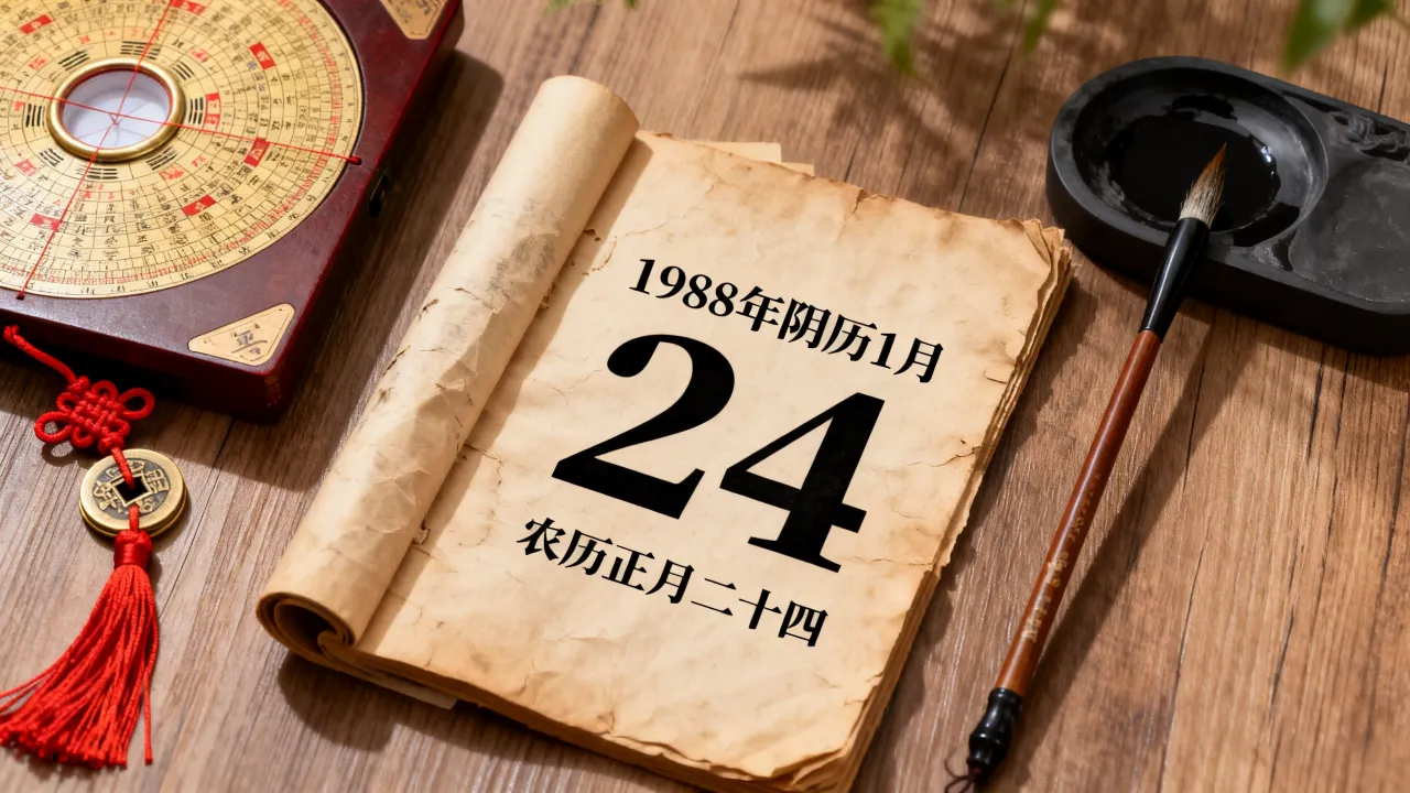 1988年阴历1月24日是什么命?农历正月二十四出生的人命运详解 1988年阴历1月24日是什么命?农历正月二十四出生的人命运详解