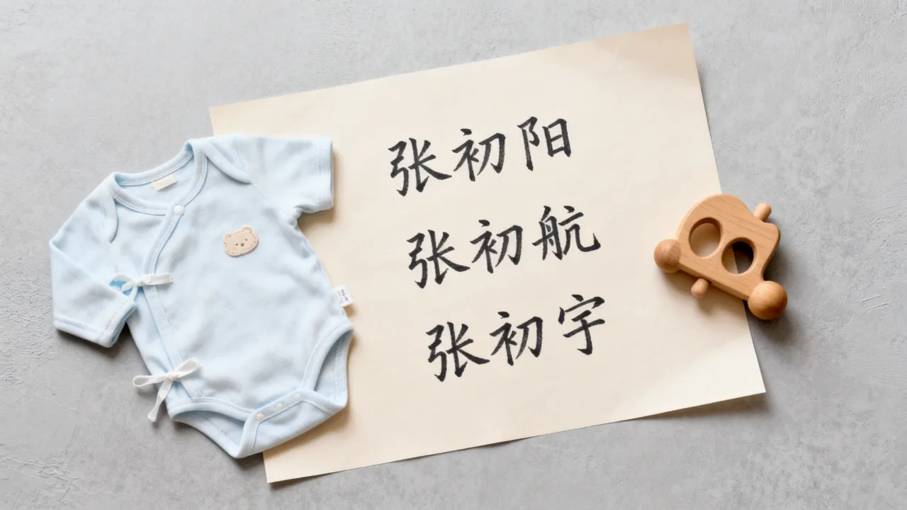 张什么初男宝宝起名怎么取,有哪些寓意美好的名字推荐? 张什么初男宝宝起名怎么取,有哪些寓意美好的名字推荐?