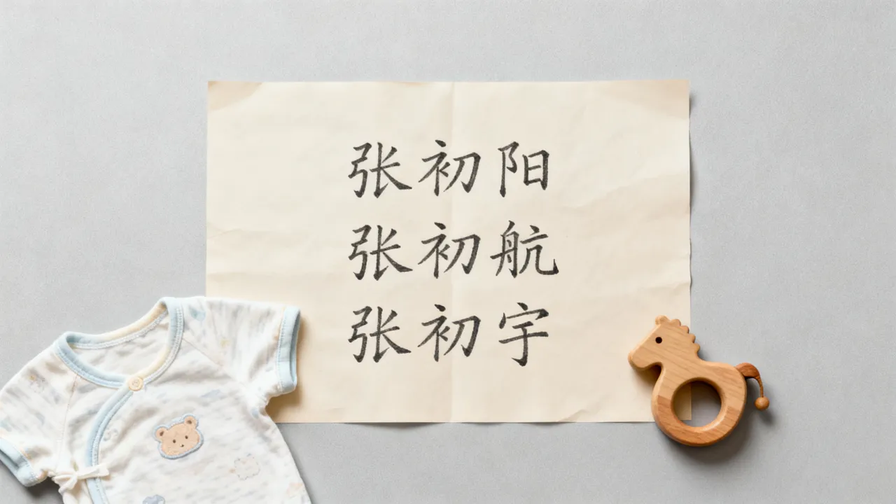 张什么初男宝宝起名怎么取,有哪些寓意美好的名字推荐? 张什么初男宝宝起名怎么取,有哪些寓意美好的名字推荐?