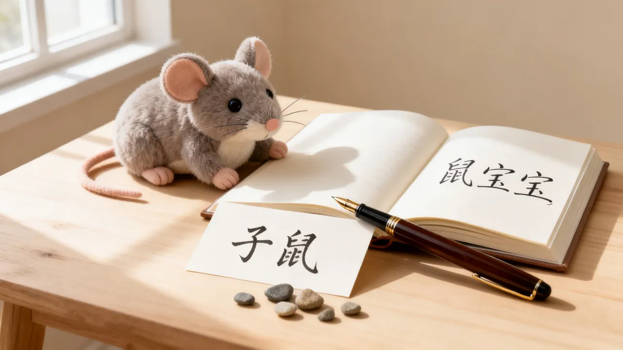 鼠宝宝怎么起名呢好听，属鼠宝宝取名大全有哪些
