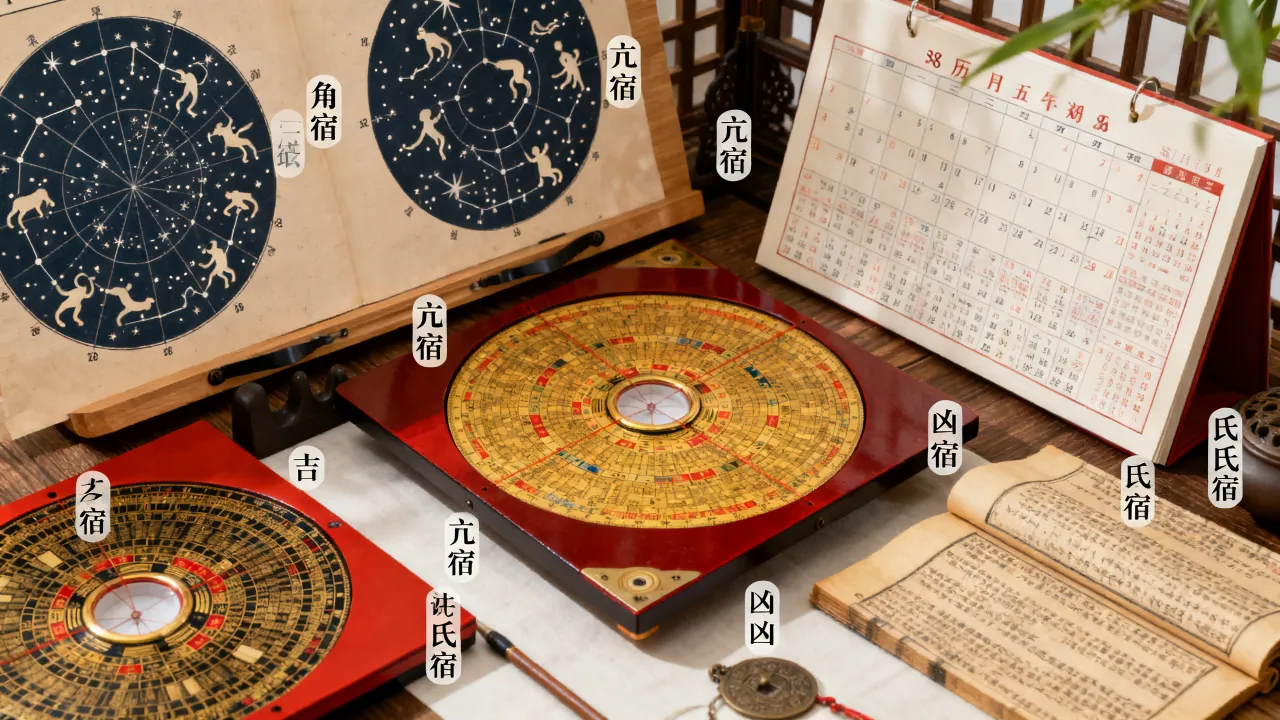 28星宿吉凶怎么看，农历二十八星宿吉凶怎么查询
