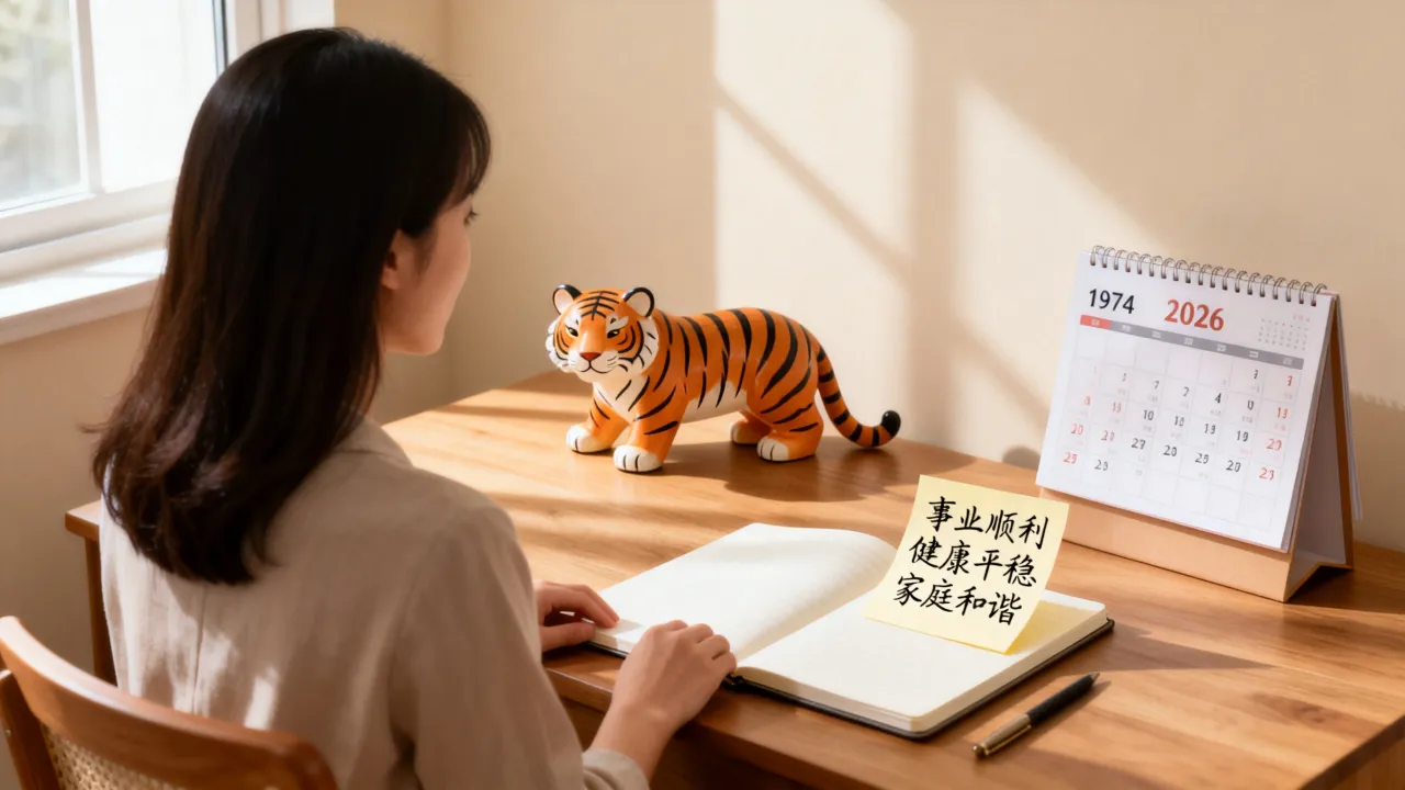 1974年属虎女2026年全年运势如何，2026年属虎女运程